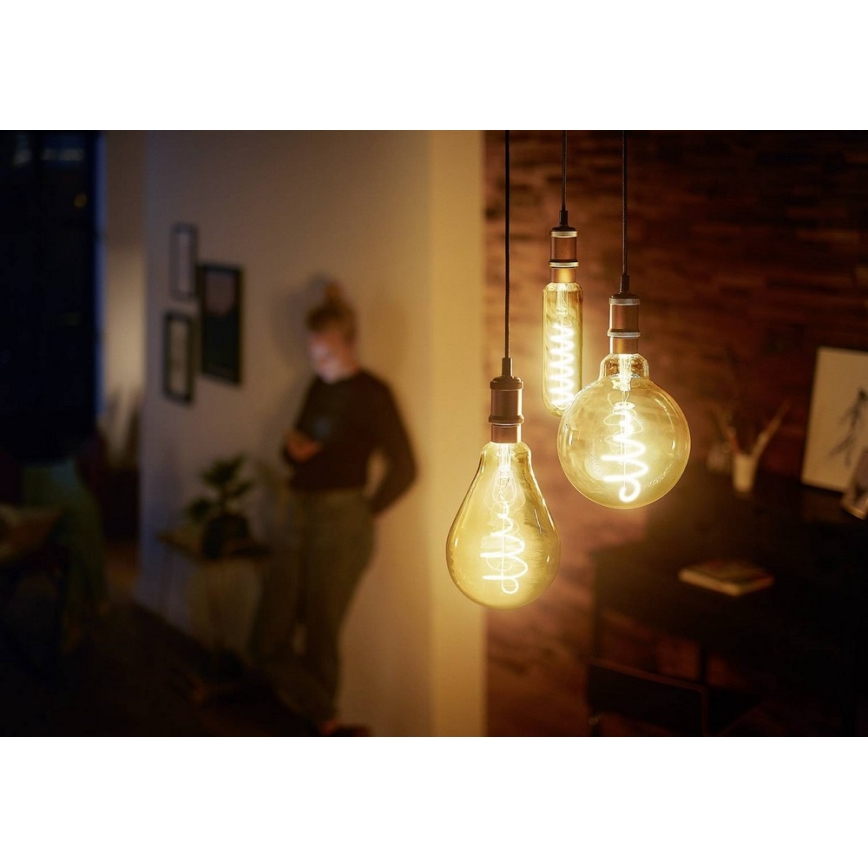 Hämardatav LED-pirn VINTAGE Philips T65 E27/6,5W/230V 2000K