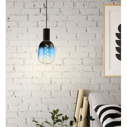 Hämardatav LED-pirn VINTAGE T120 E27/4W/230V 2000K sinine - Eglo 110224