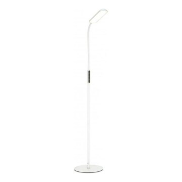 Hämardatav LED-põrandalamp TEILO LED/10W/230V 3000/4000/6500K, valge + kaugjuhtimispult