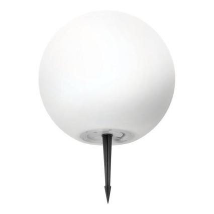 LED RGBW Hämardatav päikeseenergial töötav lamp GARDEN BALL LED/5W/3,7V 3000K IP54 2200 mAh läbimõõt 40 cm + kaugjuhtimispult