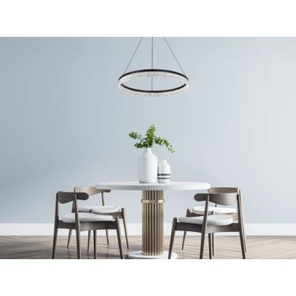 Hämardatav LED-rippvalgusti kaabliga ALIANZ LED/45W/230V 3000-6000K läbimõõt 60 cm + kaugjuhtimispult