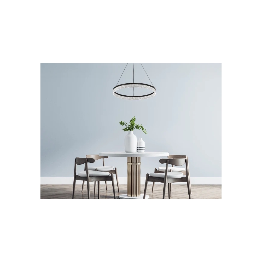 Hämardatav LED-rippvalgusti kaabliga ALIANZ LED/45W/230V 3000-6000K läbimõõt 60 cm + kaugjuhtimispult