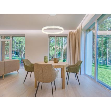 LED-hämardatav ripatslühter kaablil ALIANZ LED/45W/230V 3000-6000K läbimõõt 60 cm + kaugjuhtimispult