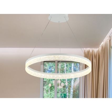 LED-hämardatav ripatslühter kaablil ALIANZ LED/45W/230V 3000-6000K läbimõõt 60 cm + kaugjuhtimispult