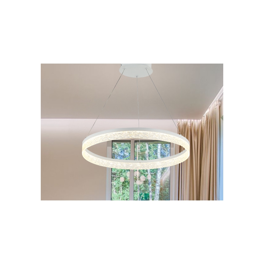 LED-hämardatav ripatslühter kaablil ALIANZ LED/45W/230V 3000-6000K läbimõõt 60 cm + kaugjuhtimispult