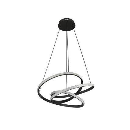 LED-hämardatav rippvalgusti kaabliga LED/90W/230V 3000-6500K Ø 47 cm + kaugjuhtimispult