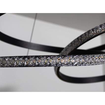 LED-hämardatav rippvalgusti kaabliga LED/90W/230V 3000-6500K Ø 47 cm + kaugjuhtimispult