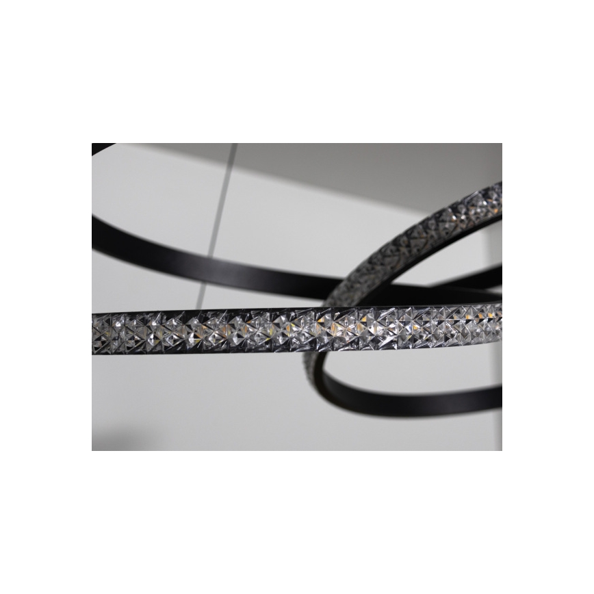 LED-hämardatav rippvalgusti kaabliga LED/90W/230V 3000-6500K Ø 47 cm + kaugjuhtimispult