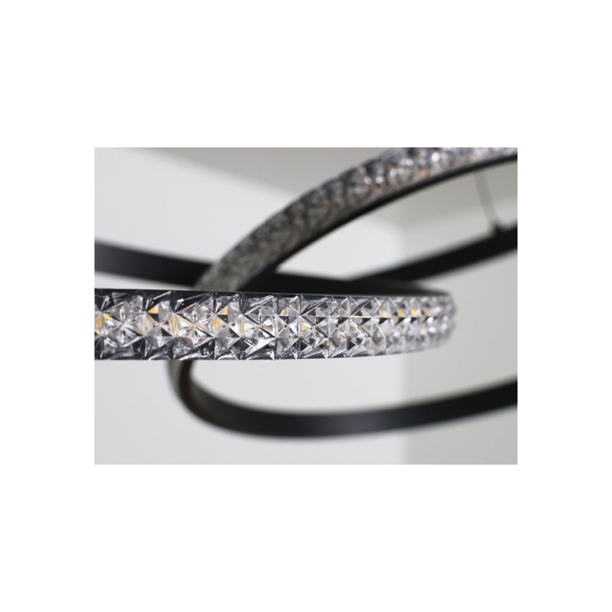 LED-hämardatav rippvalgusti kaabliga LED/90W/230V 3000-6500K Ø 47 cm + kaugjuhtimispult