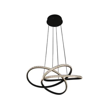 LED hämardatav ripplamp riputuskaabliga LED/95W/230V 3000-6500K läbimõõt 57 cm + kaugjuhtimispult