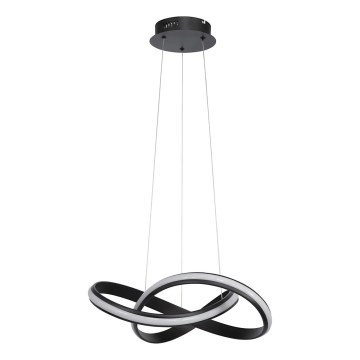 Hämardatav LED-rippvalgusti kaabliga SALO LED/28W/230V 3000K must