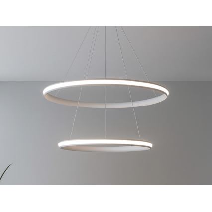 Hämardatav LED-lühter kaablil LED/90W/230V 3000-6500K läbimõõt 60 cm + kaugjuhtimispult