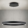 hämardatav LED-rippvalgusti kaablil KOLK LED/60W/230V 2700/3000/4000K läbimõõt 60 cm must