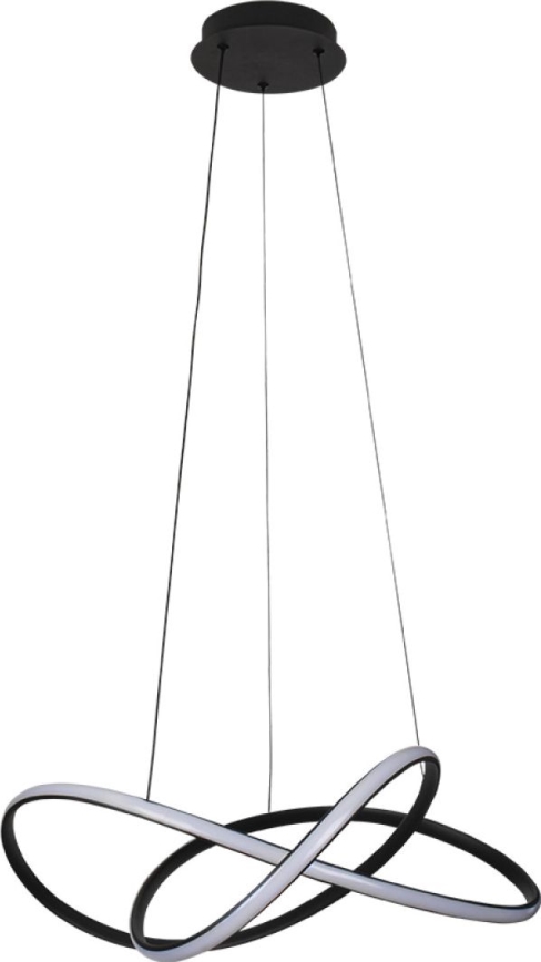 Hämardatav LED-rippvalgusti riputuskaabliga LED/85W/230V 3000-6500K läbimõõt 60 cm + kaugjuhtimispult