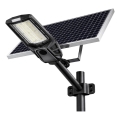 Hämardatav LED-tänavavalgusti anduriga ja päikesepaneeliga KOBRA LED/400W/3,2V 24000 mAh IP65 antratsiit + kaugjuhtimispult