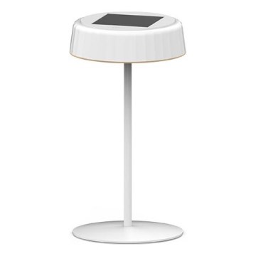Hämardatav päikesepaneeliga laetav LED-laualamp VIVIEN LED/3W/5V 2700K 1600 mAh IP54 valge