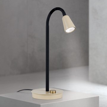 Hämardatav painduv lauavalgusti DOTTY 1xGU10/10W/230V beež/must