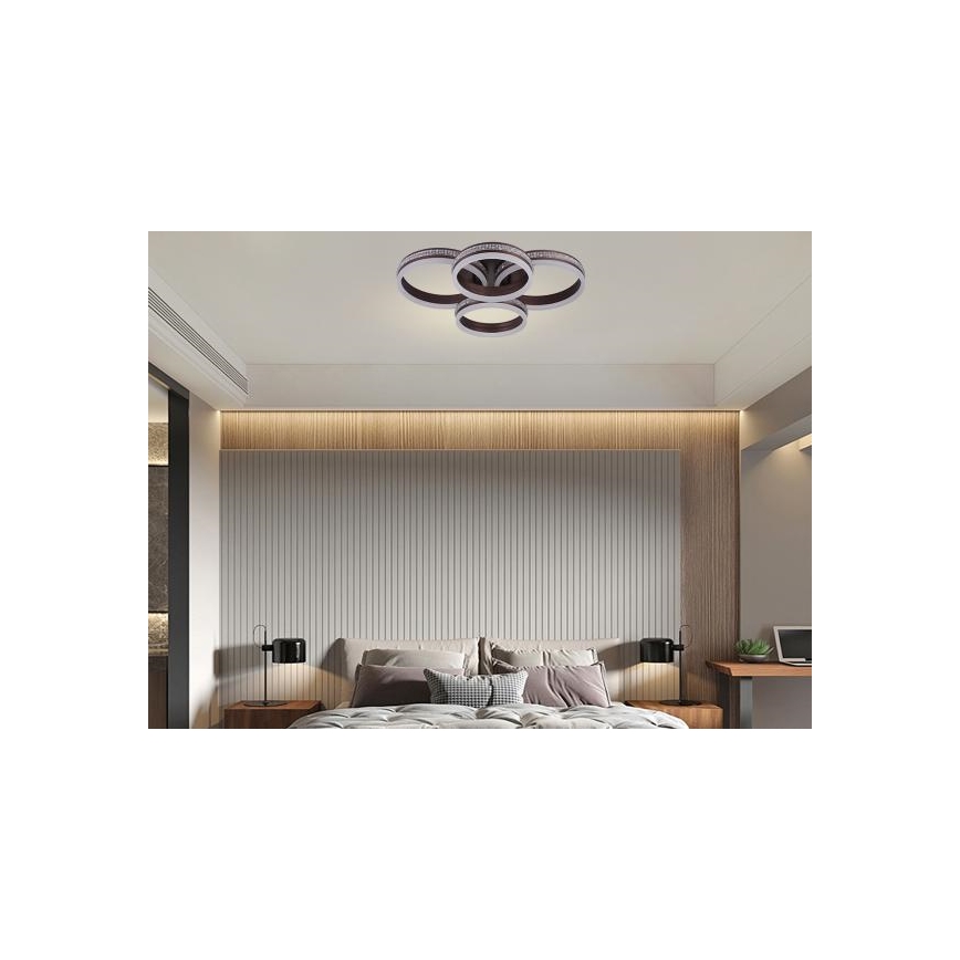 Hämardatav pinnale paigaldatav LED-lühter LED/150W/230V 3000-6500K + kaugjuhtimispult