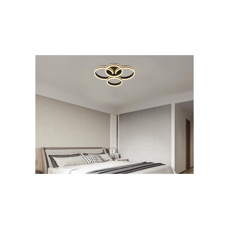 Hämardatav pinnapealne LED-lühter LED/150W/230V 3000-6500K + kaugjuhtimispult