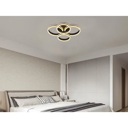 Hämardatav pinnapealne LED-lühter LED/150W/230V 3000-6500K + kaugjuhtimispult