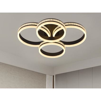 Hämardatav pinnapealne LED-lühter LED/150W/230V 3000-6500K + kaugjuhtimispult