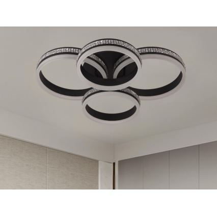 Hämardatav pinnapealne LED-lühter LED/150W/230V 3000-6500K + kaugjuhtimispult