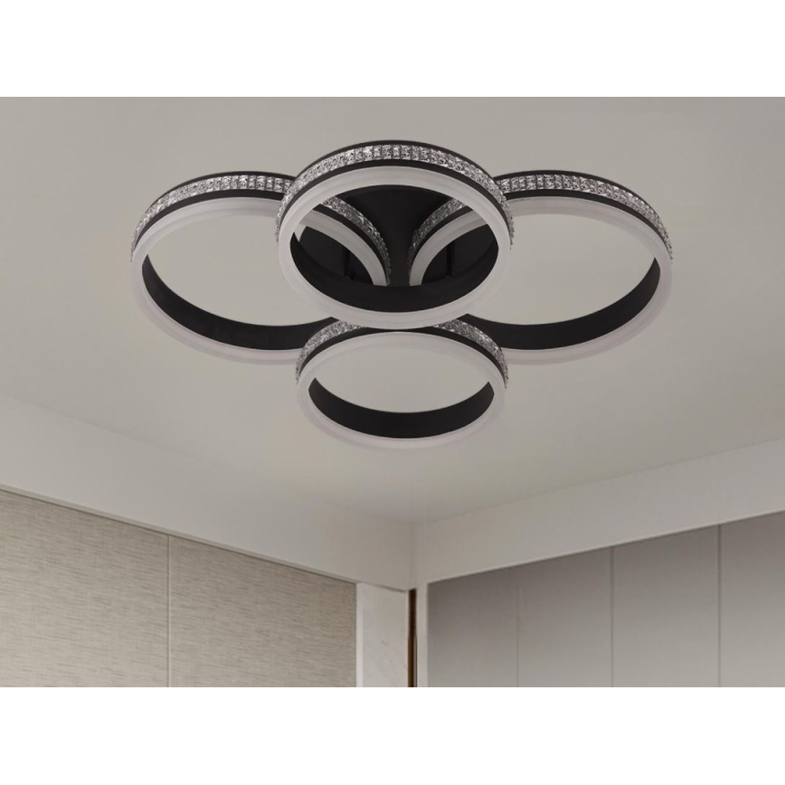 Hämardatav pinnapealne LED-lühter LED/150W/230V 3000-6500K + kaugjuhtimispult