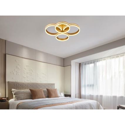 Hämardatav pinnapealne LED-lühter LED/150W/230V 3000-6500K + kaugjuhtimispult