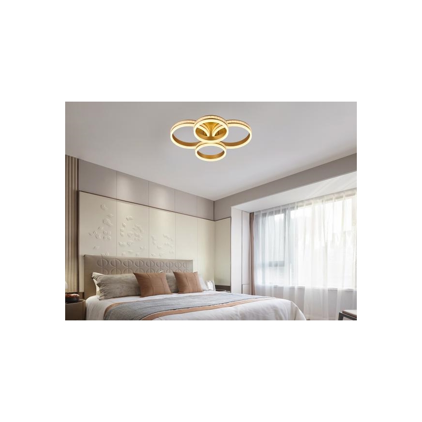 Hämardatav pinnapealne LED-lühter LED/150W/230V 3000-6500K + kaugjuhtimispult