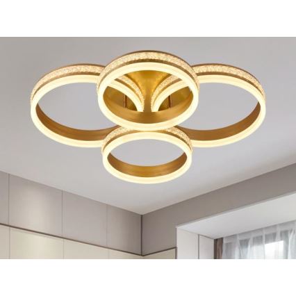 Hämardatav pinnapealne LED-lühter LED/150W/230V 3000-6500K + kaugjuhtimispult