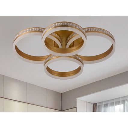 Hämardatav pinnapealne LED-lühter LED/150W/230V 3000-6500K + kaugjuhtimispult