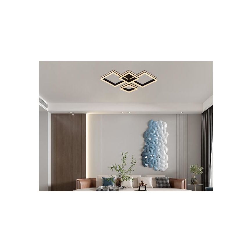 Hämardatav pinnapealne LED-lühter LED/175W/230V 3000-6500K + kaugjuhtimispult