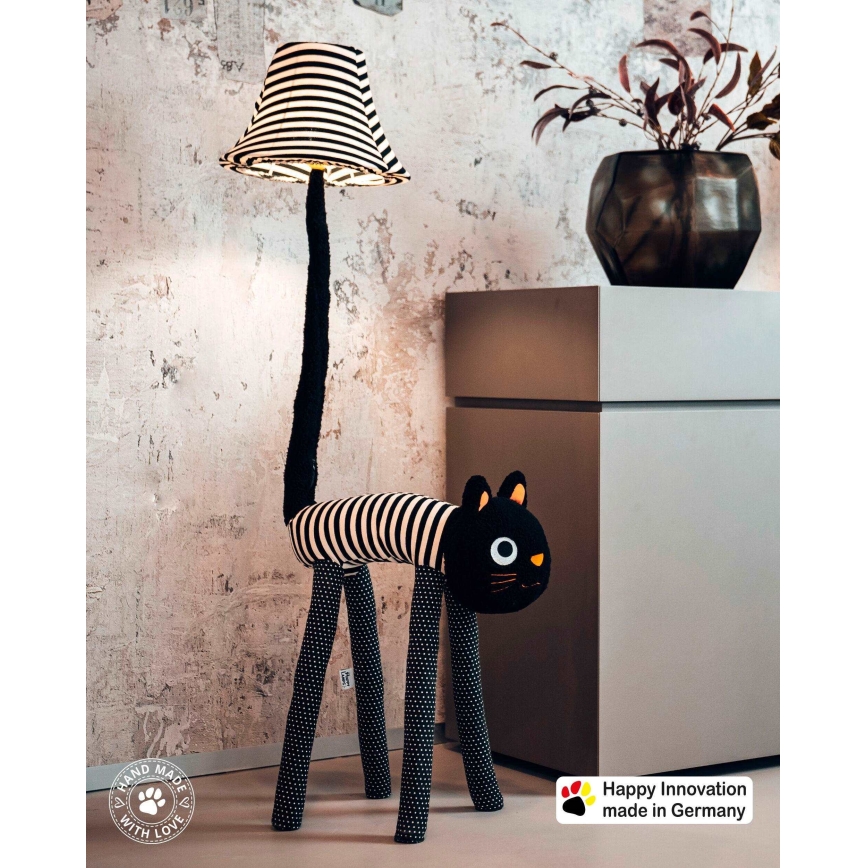 Happy Lamps - LED Laste põrandalamp LUNA LED/5,4W/230V kass