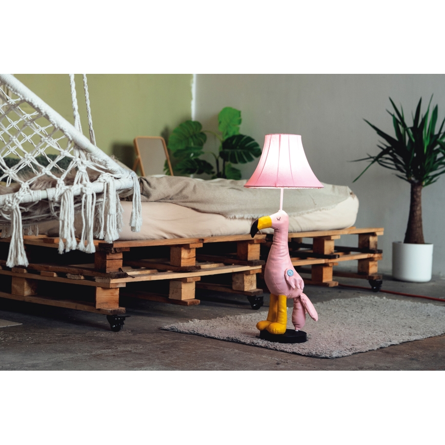 Happy Lamps - LED Laste põrandalamp MINGO LED/5,4W/230V flamingo