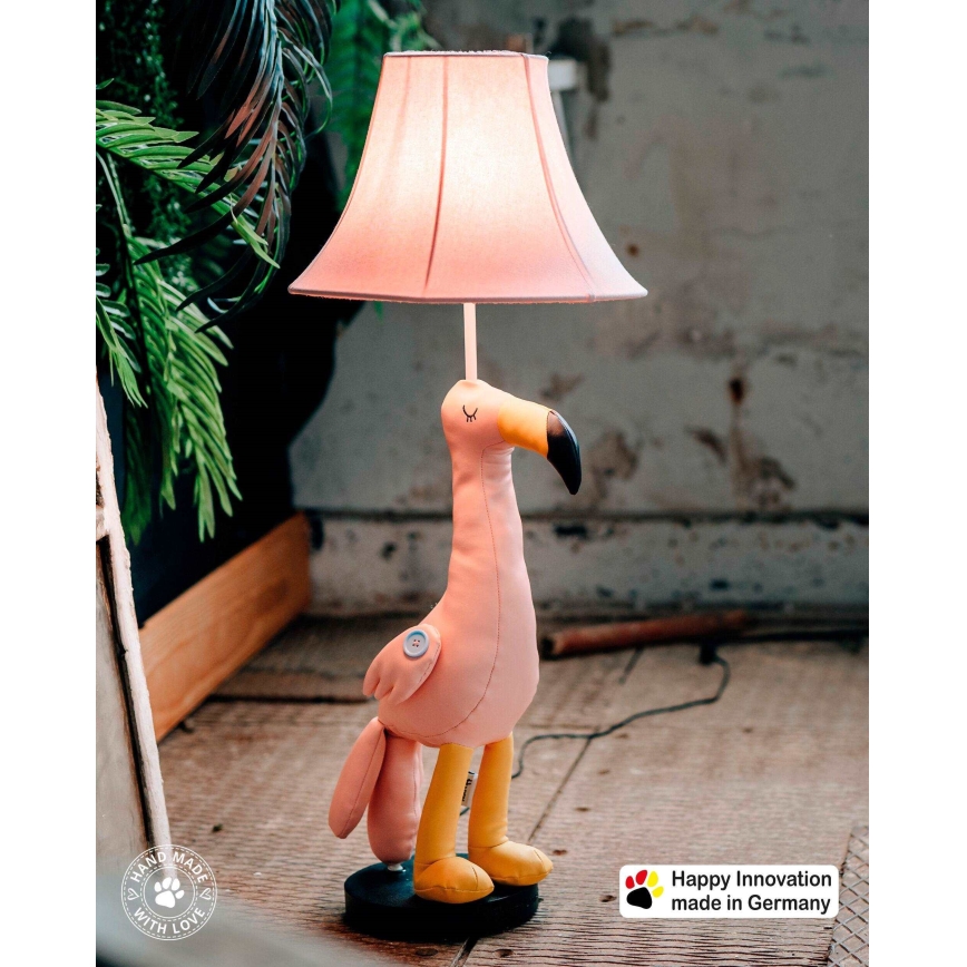 Happy Lamps - LED Laste põrandalamp MINGO LED/5,4W/230V flamingo
