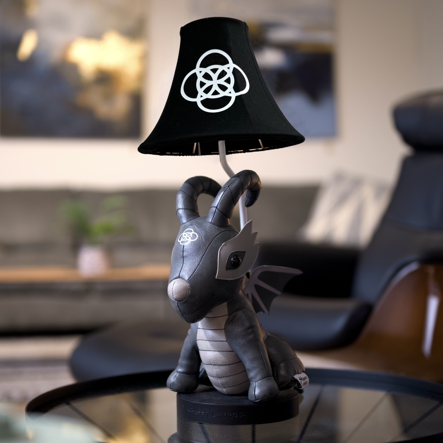 Happy Lamps - LED Laualamp lastele BLACK DRAGOON LED/5,4W/230V draakon