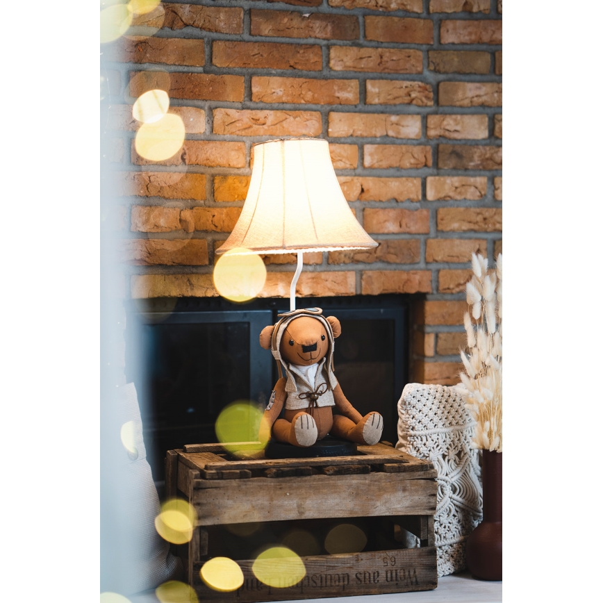 Happy Lamps - LED Laualamp lastele CHARLES LED/5,4W/230V karu