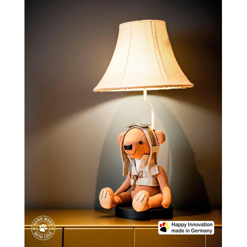 Happy Lamps - LED Laualamp lastele CHARLES LED/5,4W/230V karu