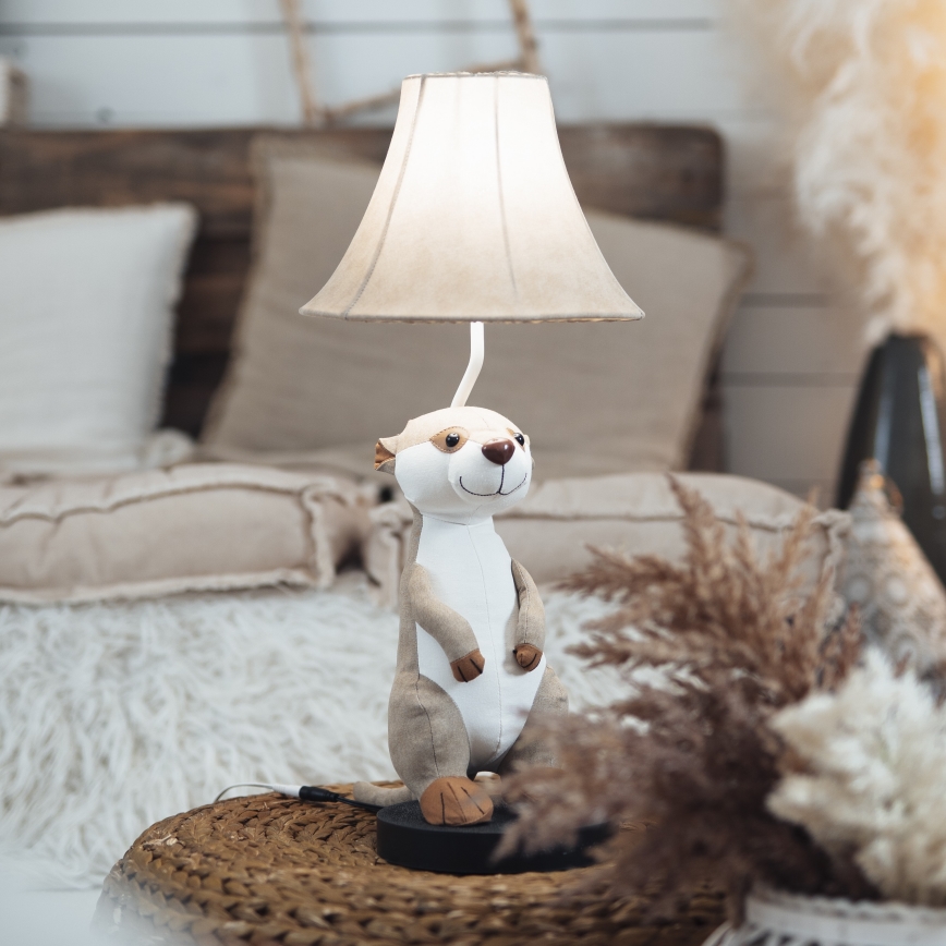 Happy Lamps - LED Laualamp lastele EDDIE LED/5,4W/230V surikaat