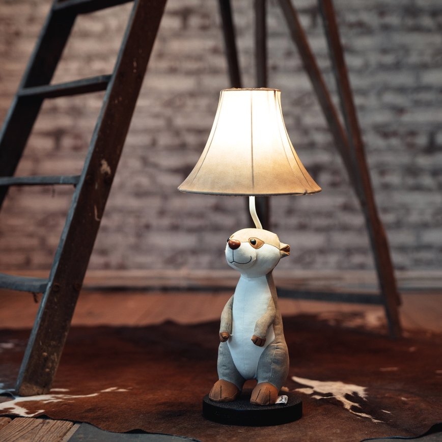 Happy Lamps - LED Laualamp lastele EDDIE LED/5,4W/230V surikaat