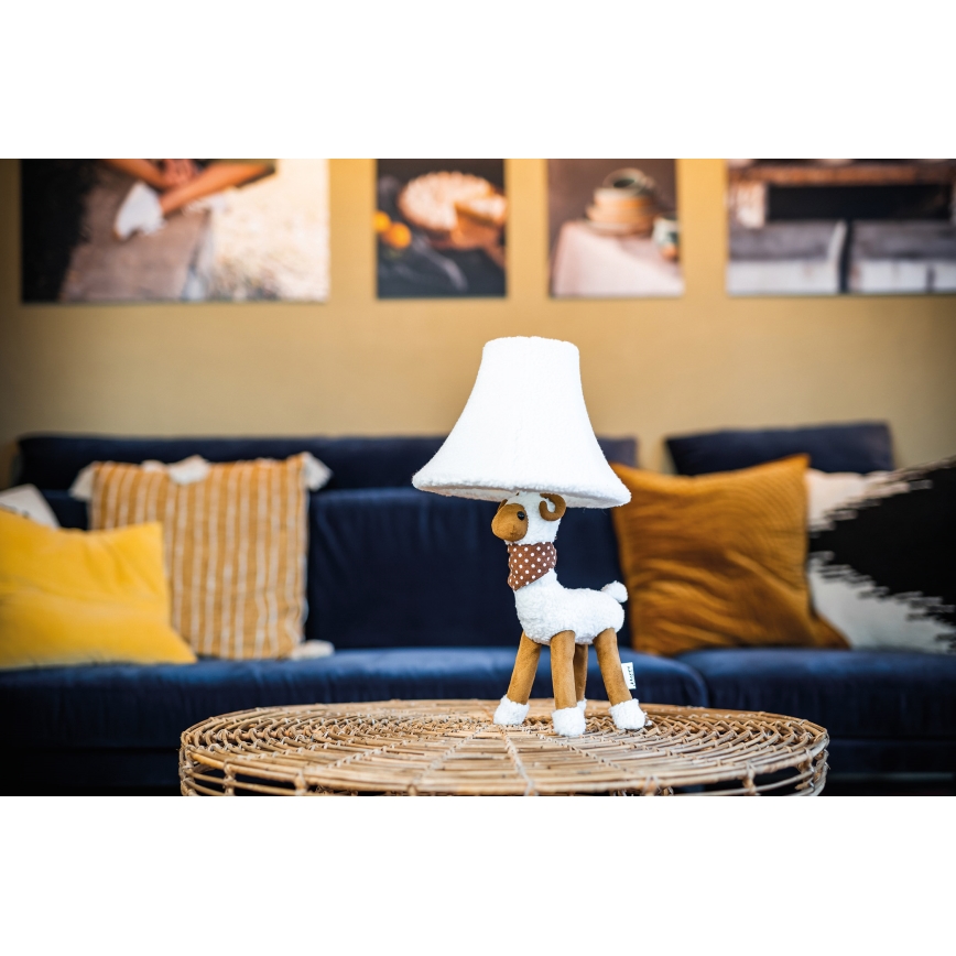 Happy Lamps - LED Laualamp lastele WOLLE LED/5,4W/230V lammas