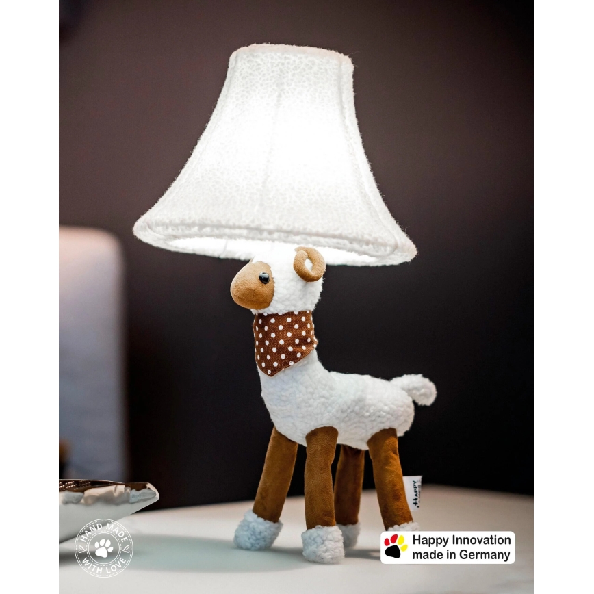 Happy Lamps - LED Laualamp lastele WOLLE LED/5,4W/230V lammas