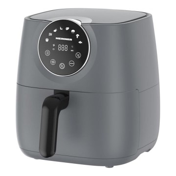 Heinner HAF-B6GREY1700 - Kuumaõhufritüür 5,7 l 1700W/230V hall