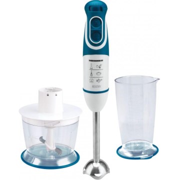 Heinner HB-600BL - Saumikser 600W/230V sinine/valge