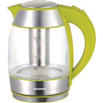 Heinner HEK-TF2200GR - Kiire elektriline veekeetja 1,8 l 2200W/230V roheline/mattkroom