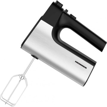 Heinner HM-500BKSS - Käsimikser 500W/230V mattkroom/must