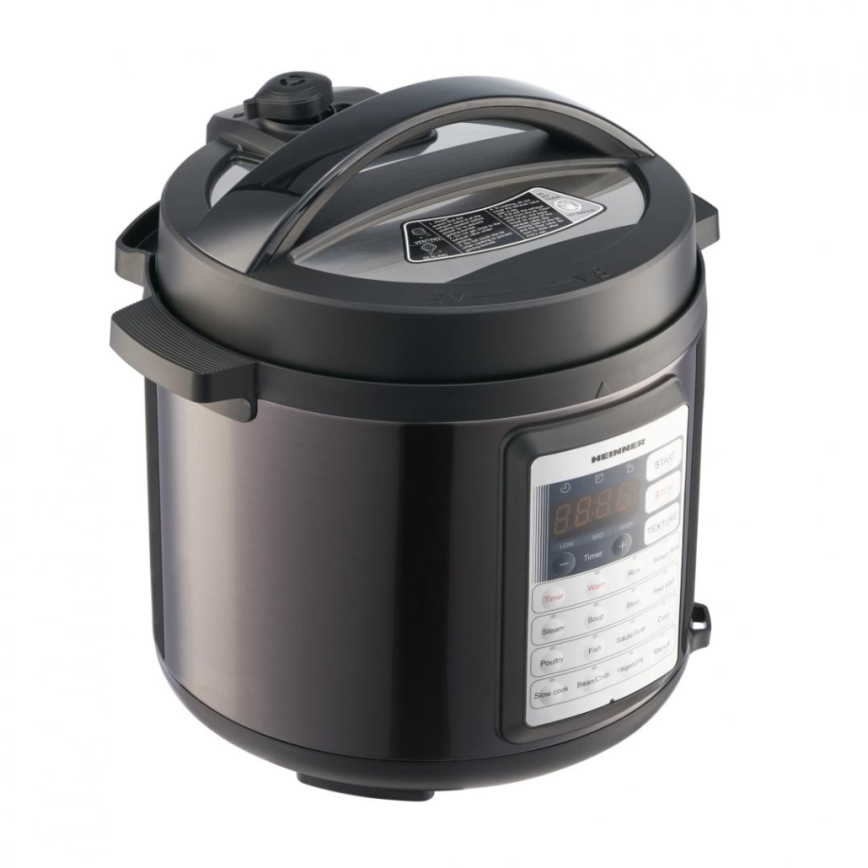 Heinner HPCK-38BK - Multifunktsionaalne elektriline rõhupott 5,7 l 1000W/230V must