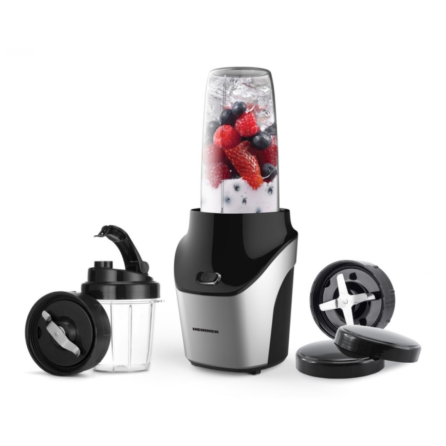 Heinner HSB-T1000SS - Smoothie-nutri-blender 1000W/230V mattkroom/must
