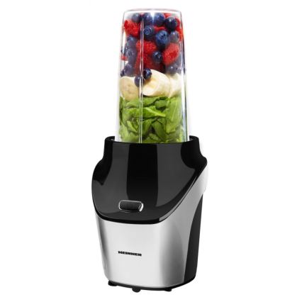 Heinner HSB-T1000SS - Smoothie nutri-mikser 1000W/230V matistatud kroom/must