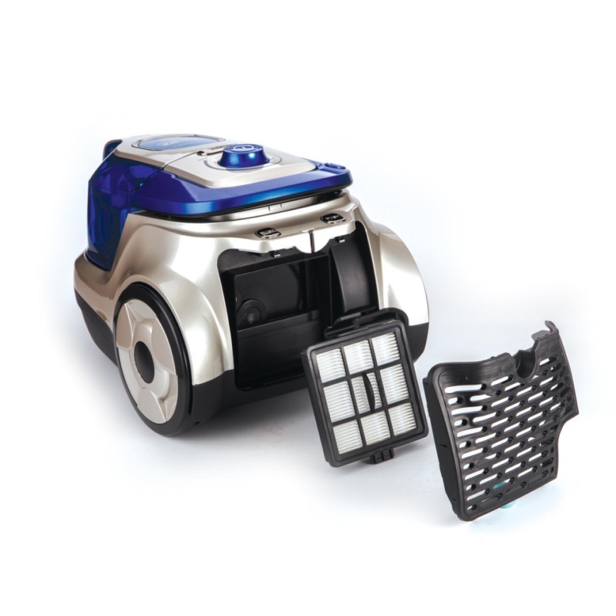 Heinner HVC-V750BL - Kotita tolmuimeja 750W/230V sinine/hõbedane